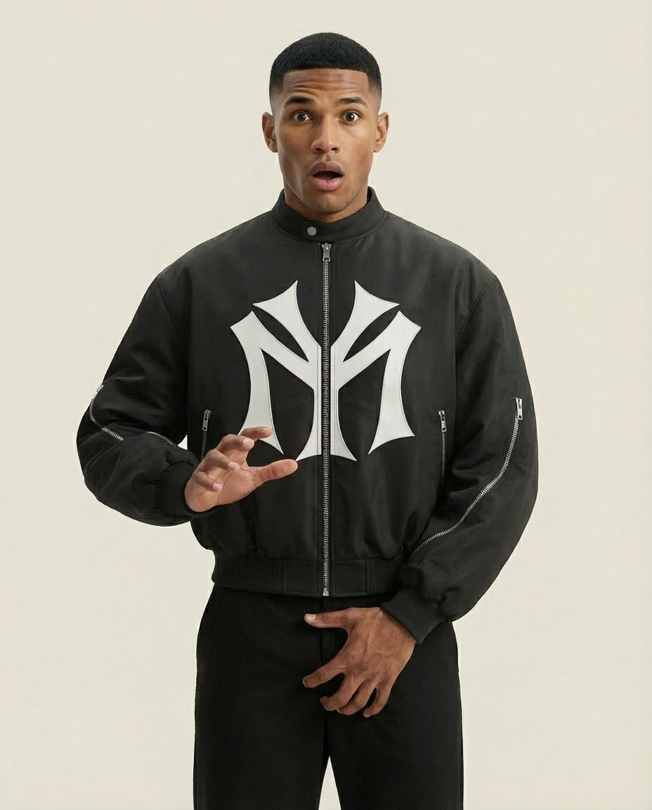 Sweats - Logo Graphic Bomber Jacket