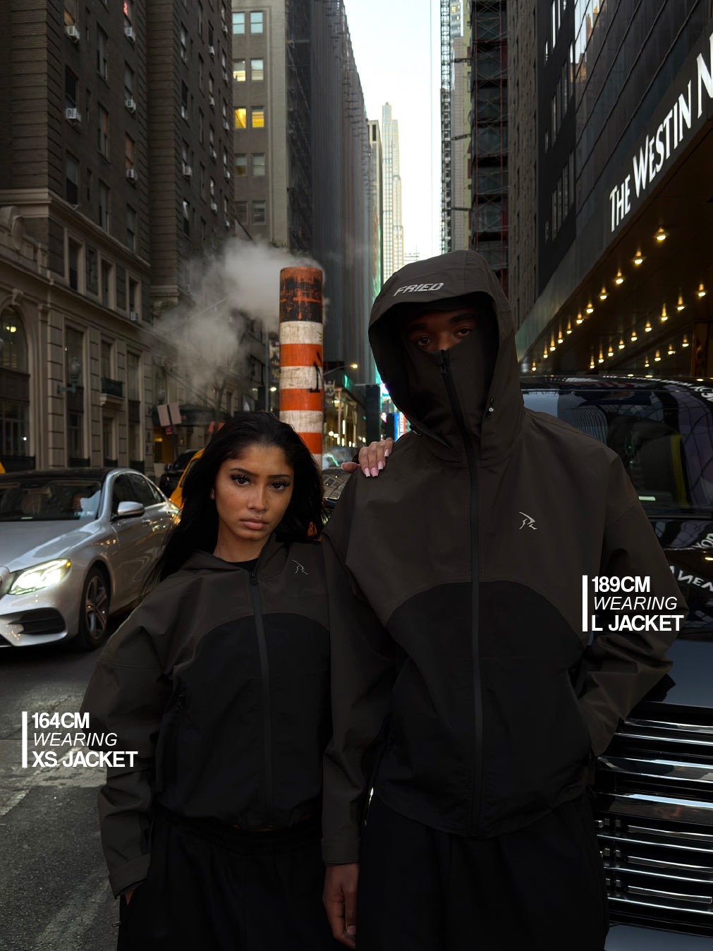 SWEATS® BALACLAVA RAIN JACKET