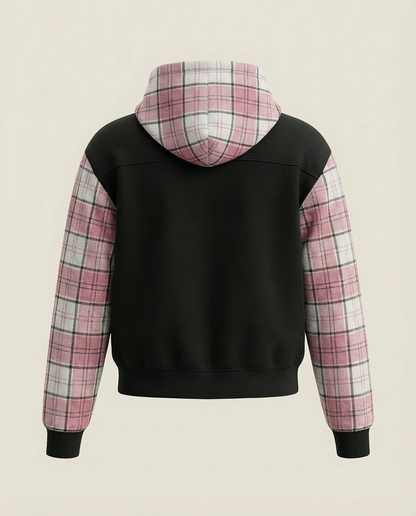 Sweats - Plaid Full-Zip Hoodie