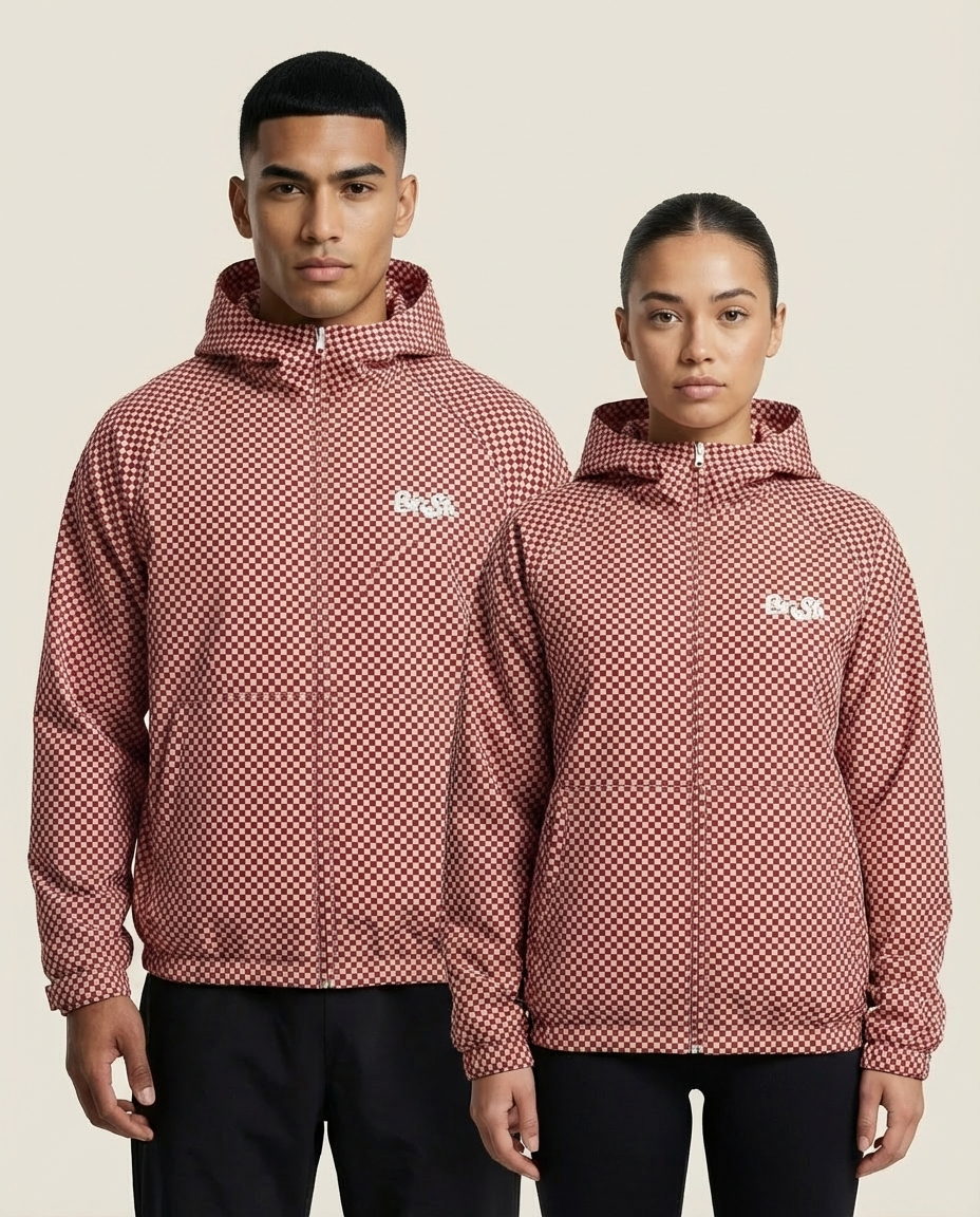 Sweats - Checkered Pullover Hoodie