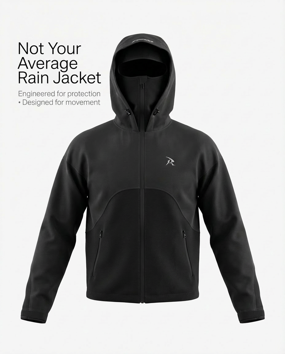 SWEATS® BALACLAVA RAIN JACKET