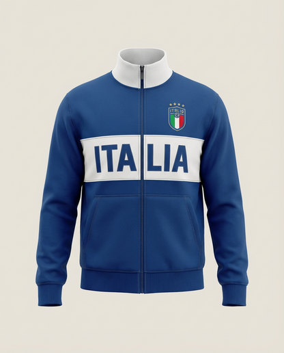 Sweats - "ITALIA" Graphic Track Jacket