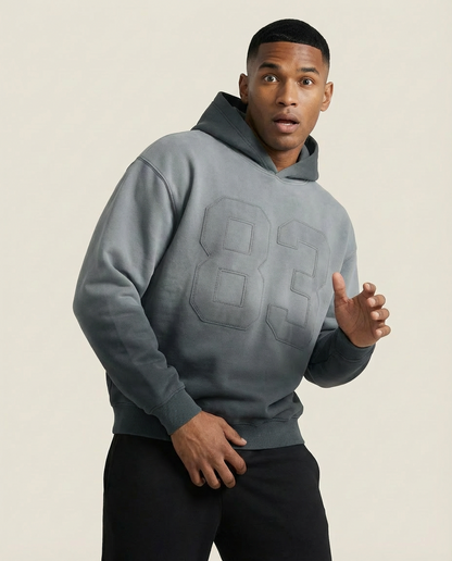 Sweats - Numeric Hooded Pullover