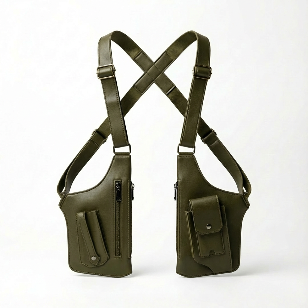 SWEATS® Leather Shoulder Bag