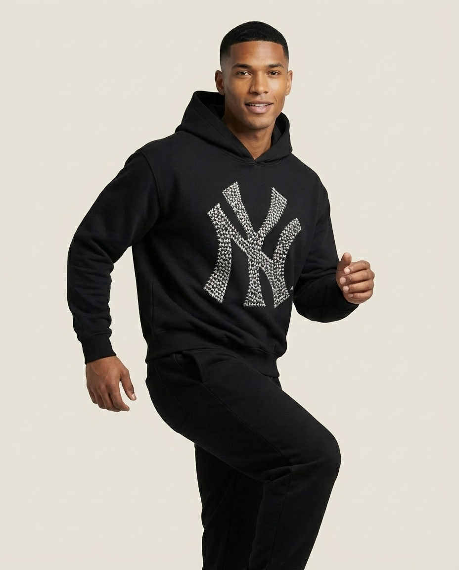 Sweats - NY Logo Pullover Hoodie