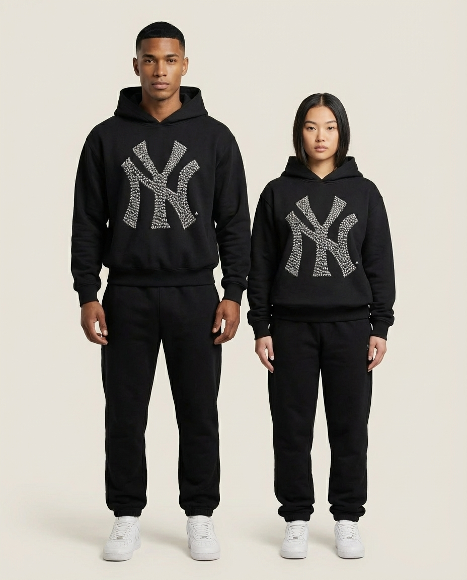 Sweats - NY Logo Pullover Hoodie