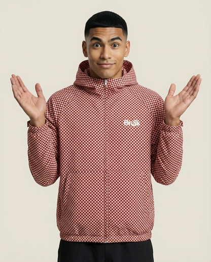 Sweats - Checkered Pullover Hoodie