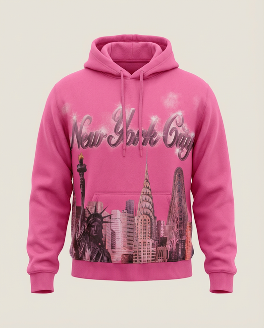 Sweats - "New York City" Graphic Pullover Hoodie