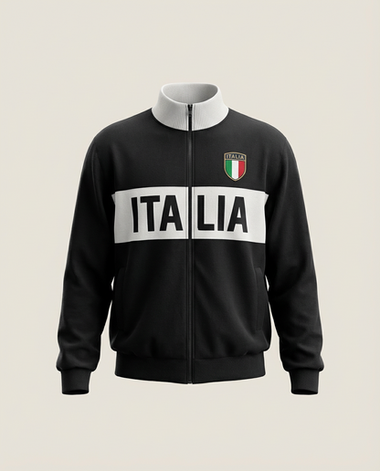 Sweats - "ITALIA" Graphic Track Jacket