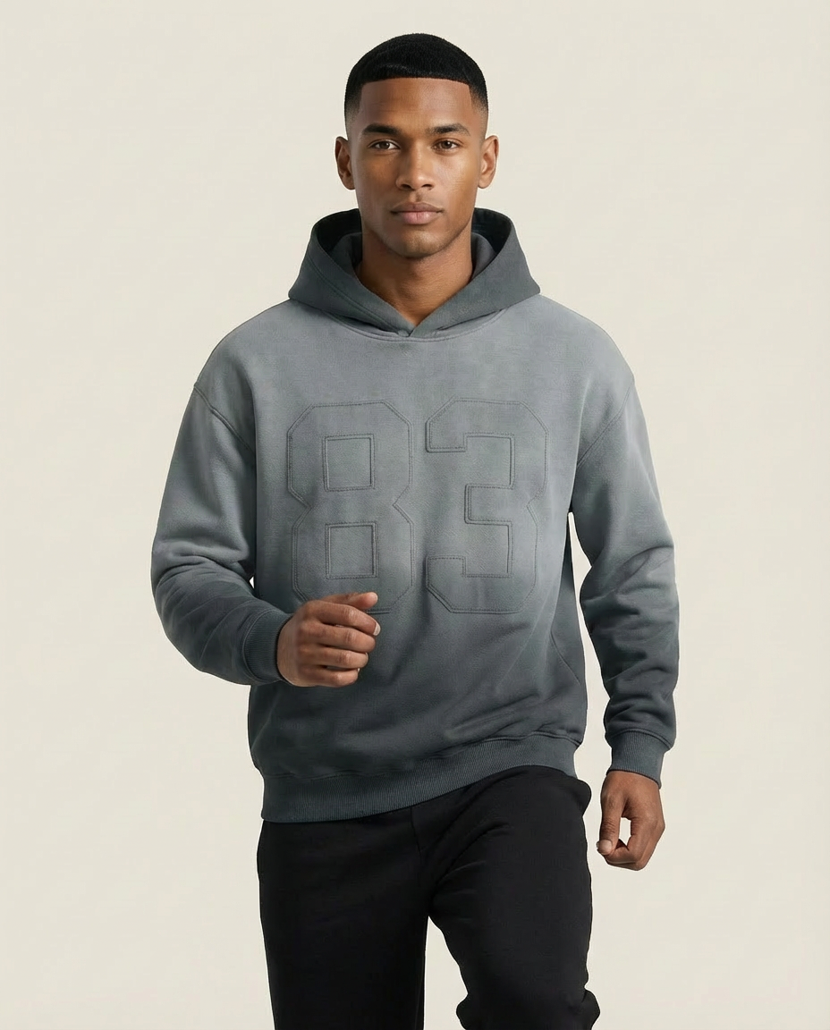 Sweats - Numeric Hooded Pullover