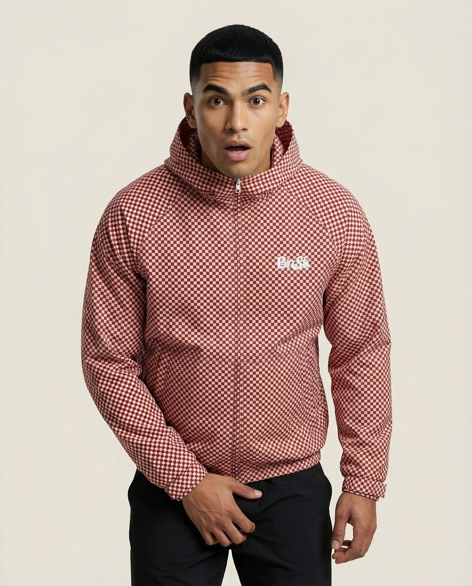 Sweats - Checkered Pullover Hoodie