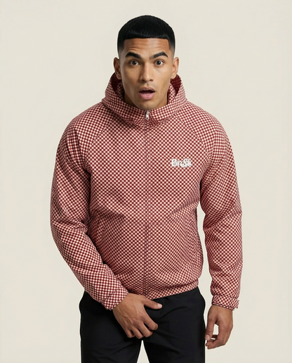 Sweats - Checkered Pullover Hoodie