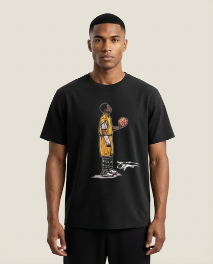 Sweats - Basketball Player Graphic T-Shirt