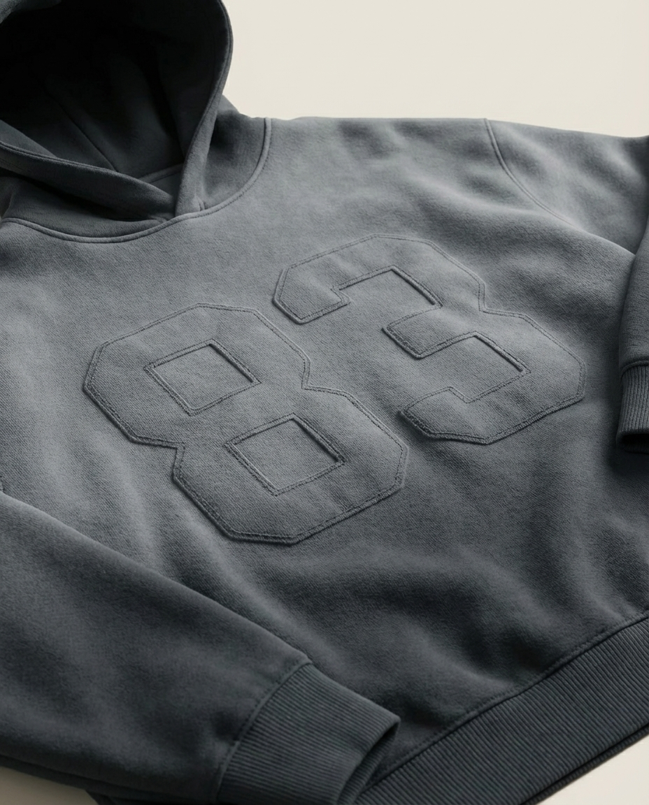 Sweats - Numeric Hooded Pullover