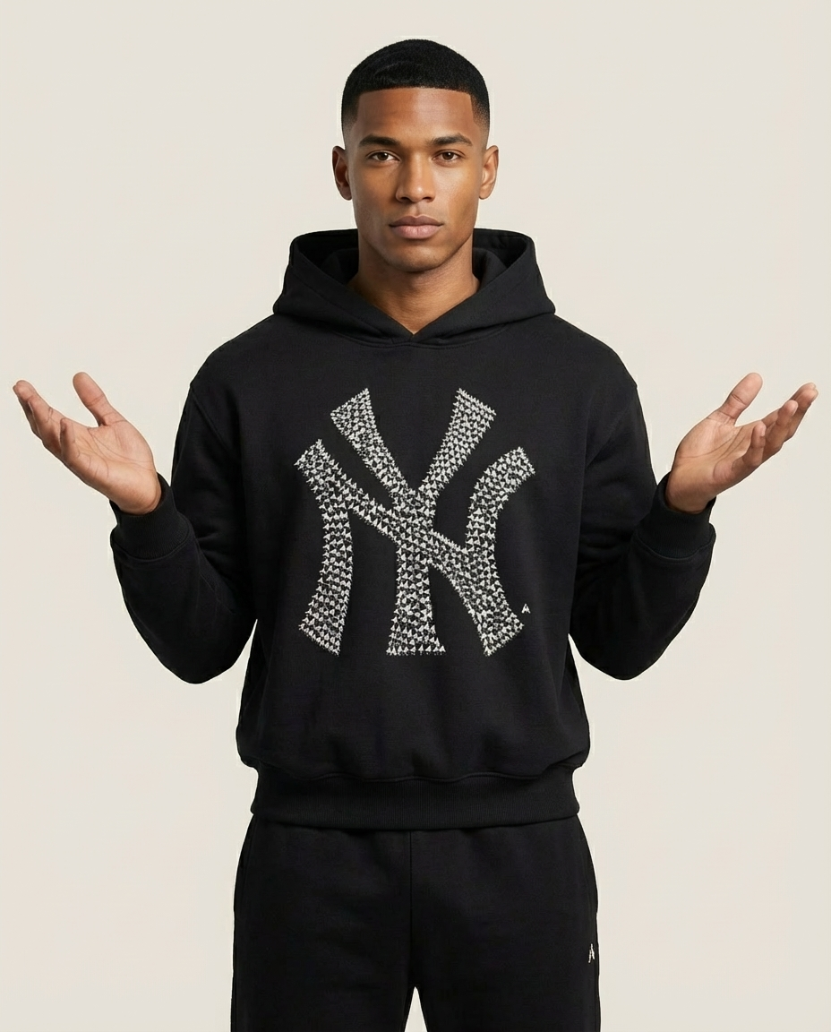 Sweats - NY Logo Pullover Hoodie