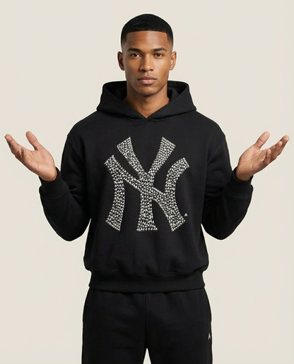 Sweats - NY Logo Pullover Hoodie