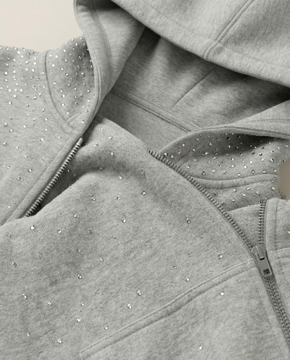 Sweats - Number Logo Zip Hoodie