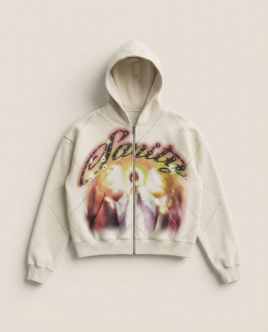 Sweats - Blaze Graphic Full-Zip Hoodie