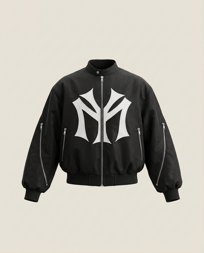 Sweats - Logo Graphic Bomber Jacket