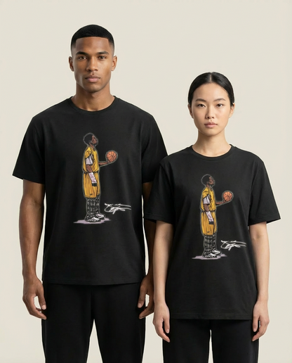 Sweats - Basketball Player Graphic T-Shirt