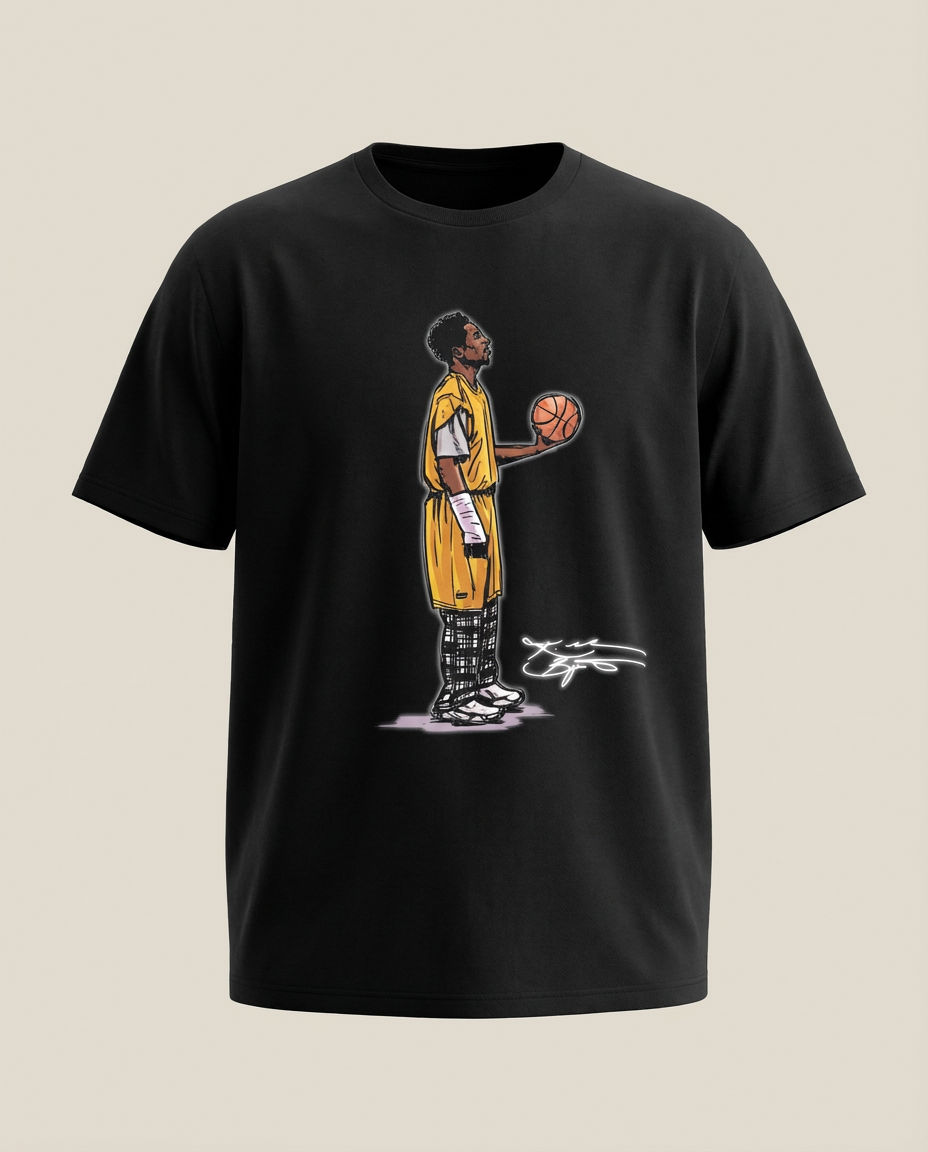 Sweats - Basketball Player Graphic T-Shirt