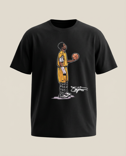 Sweats - Basketball Player Graphic T-Shirt