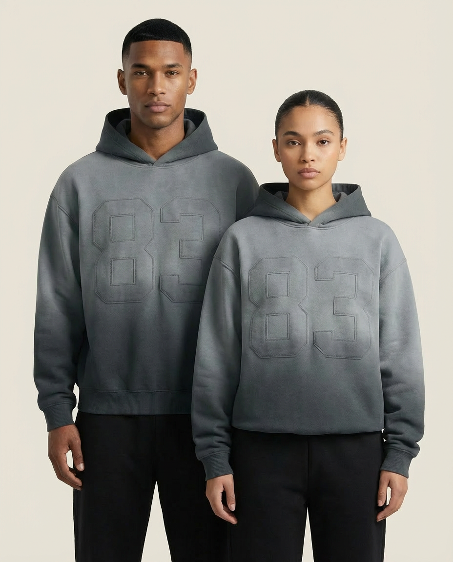 Sweats - Numeric Hooded Pullover