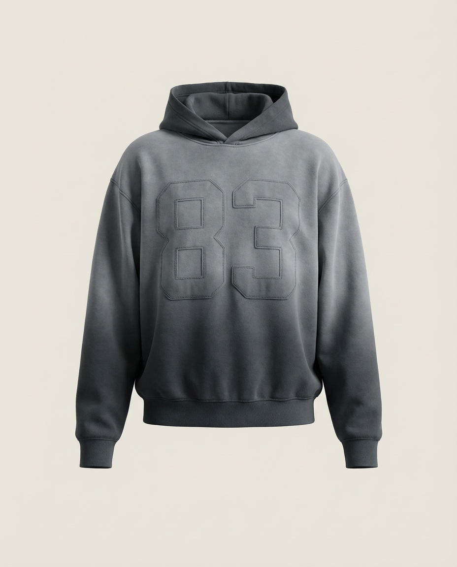 Sweats - Numeric Hooded Pullover