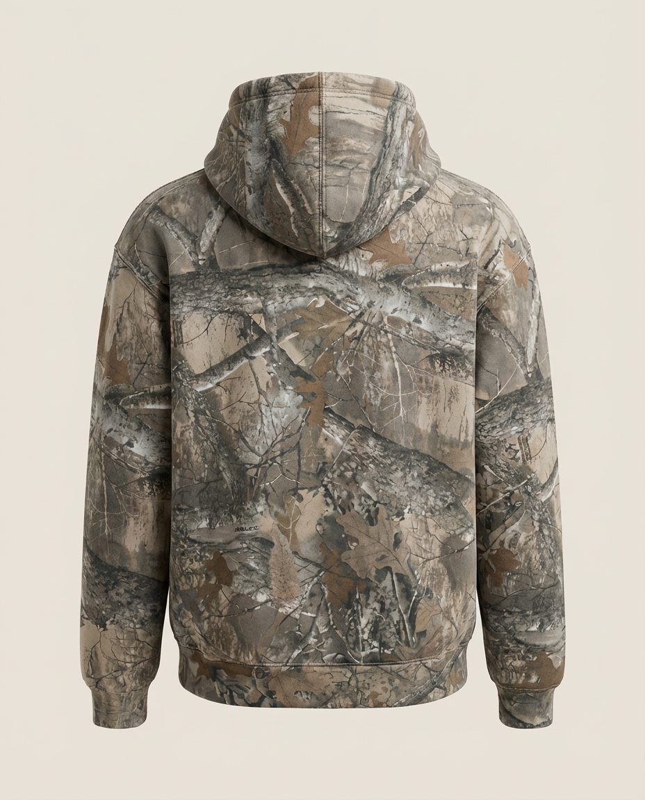 SWEATS® Camo Zip-up Hoodie