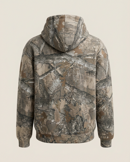 SWEATS® Camo Zip-up Hoodie