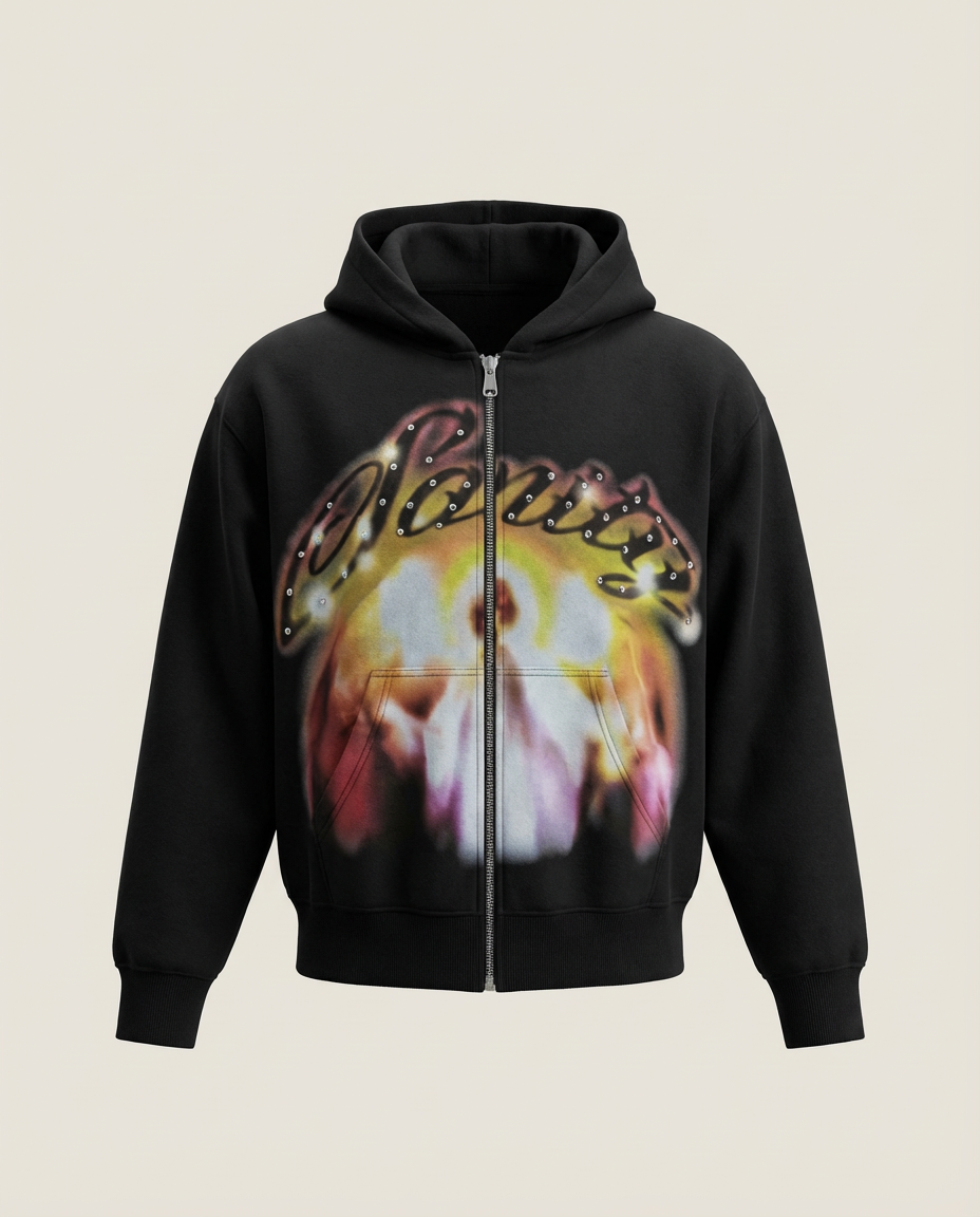 Sweats - Blaze Graphic Full-Zip Hoodie