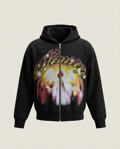 Sweats - Blaze Graphic Full-Zip Hoodie