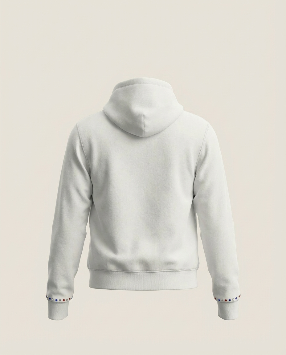 Sweats - Flag Graphic Full-Zip Hoodie