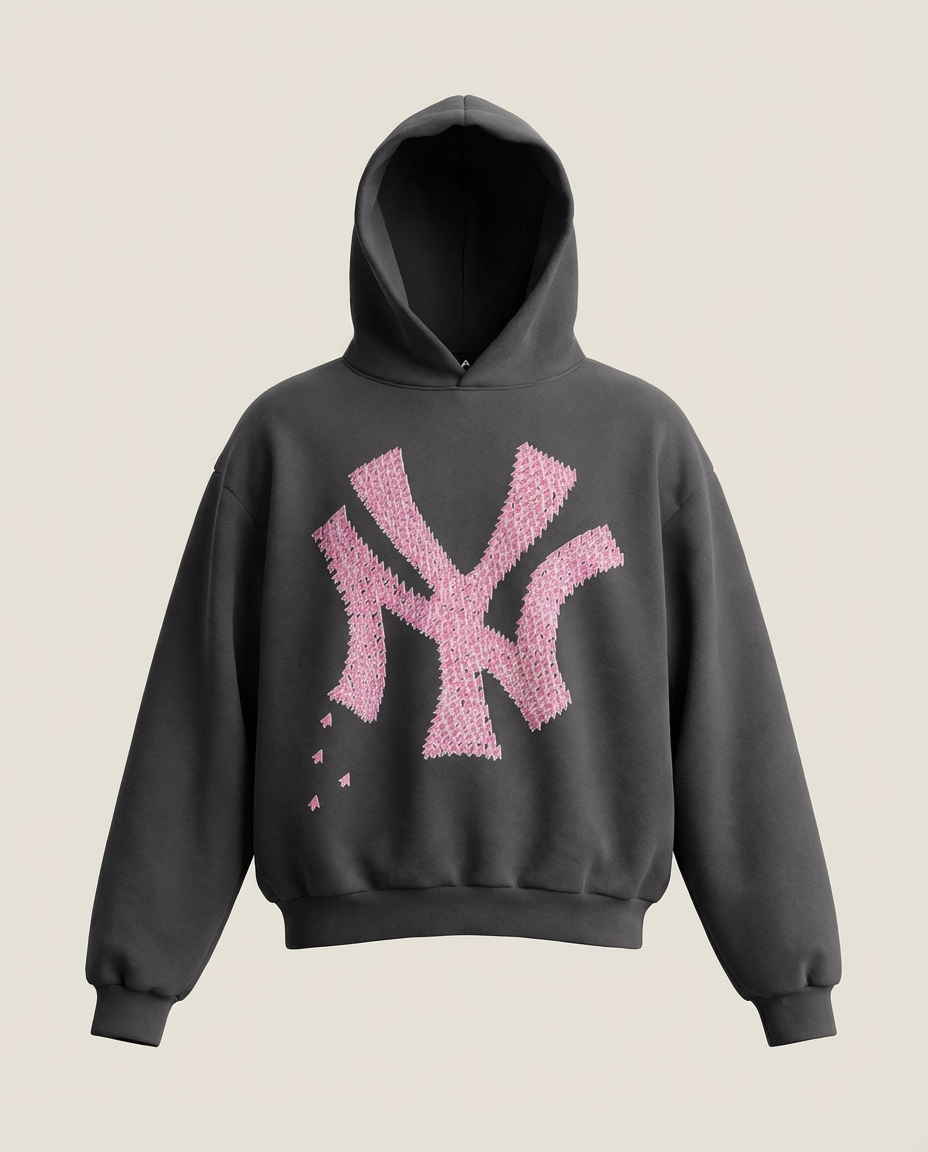 Sweats - NY Logo Pullover Hoodie