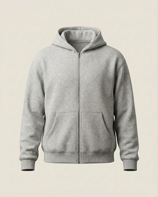 Sweats -Essential Full Zip Hoodie
