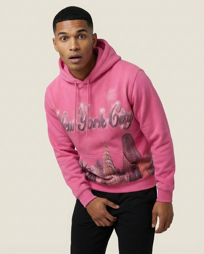 Sweats - "New York City" Graphic Pullover Hoodie