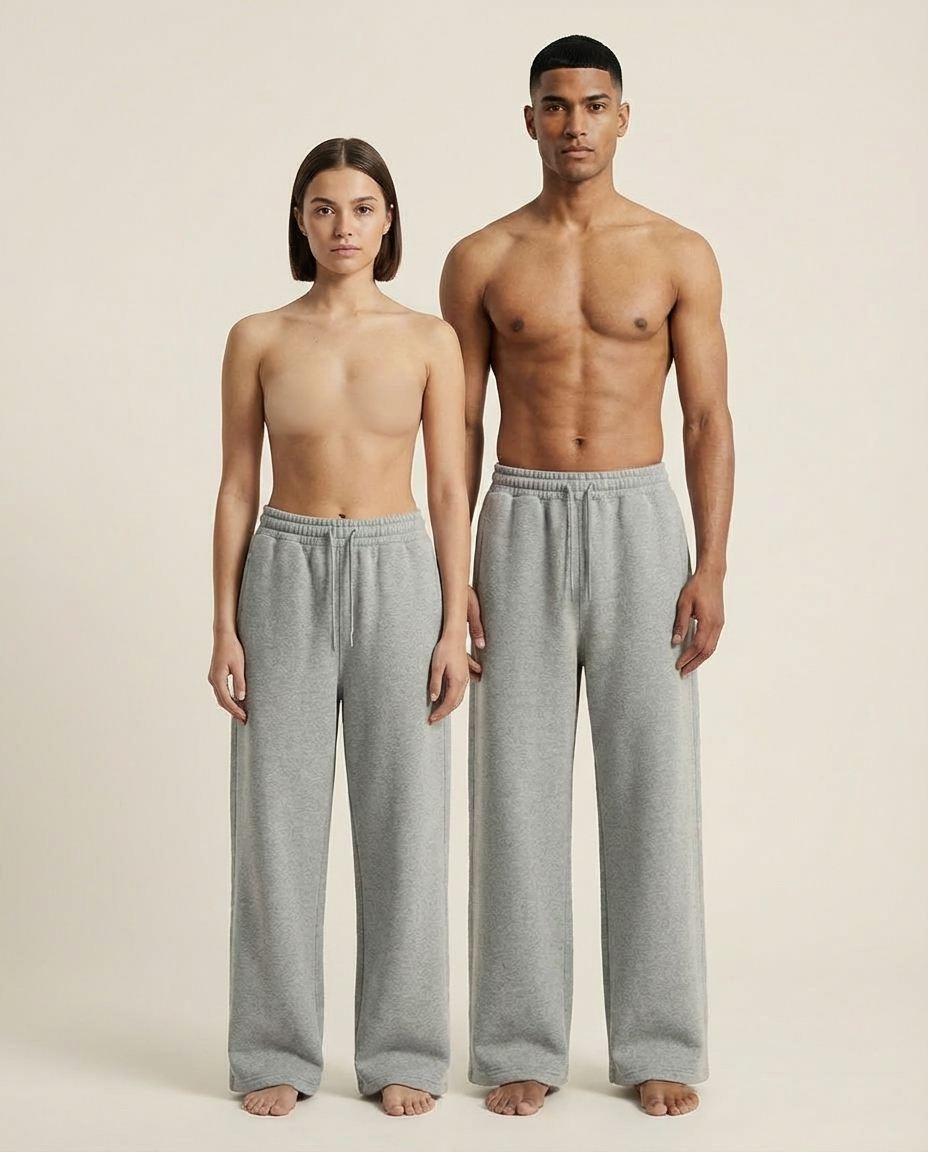 SWEATS® Straight-Leg Grey Sweatpants