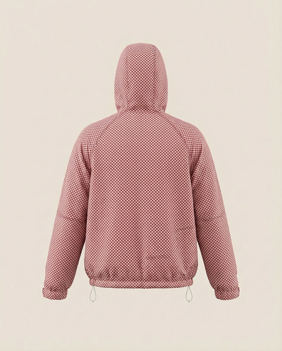 Sweats - Checkered Pullover Hoodie