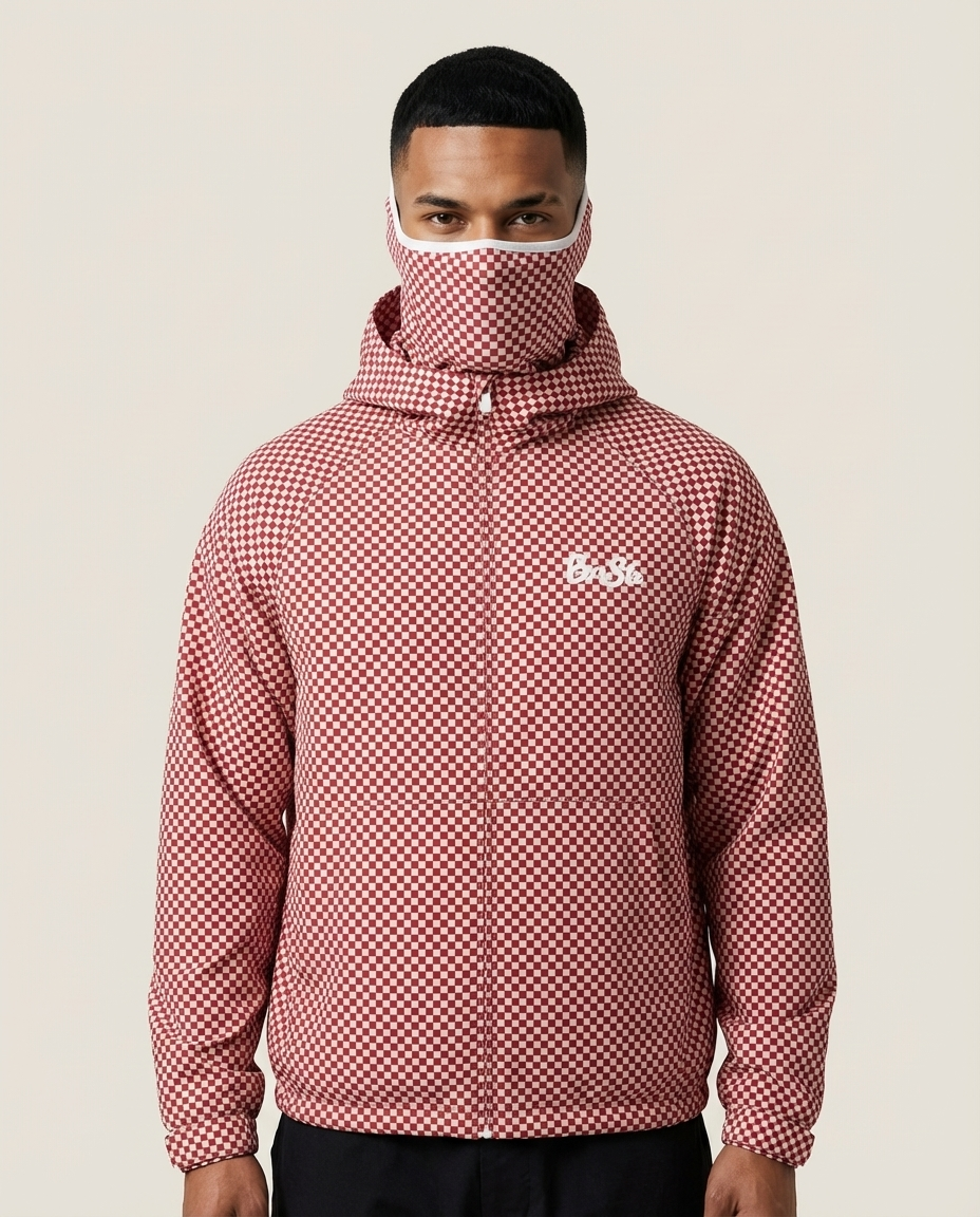 Sweats - Checkered Pullover Hoodie