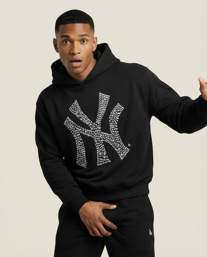 Sweats - NY Logo Pullover Hoodie
