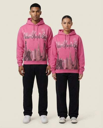 Sweats - "New York City" Graphic Pullover Hoodie