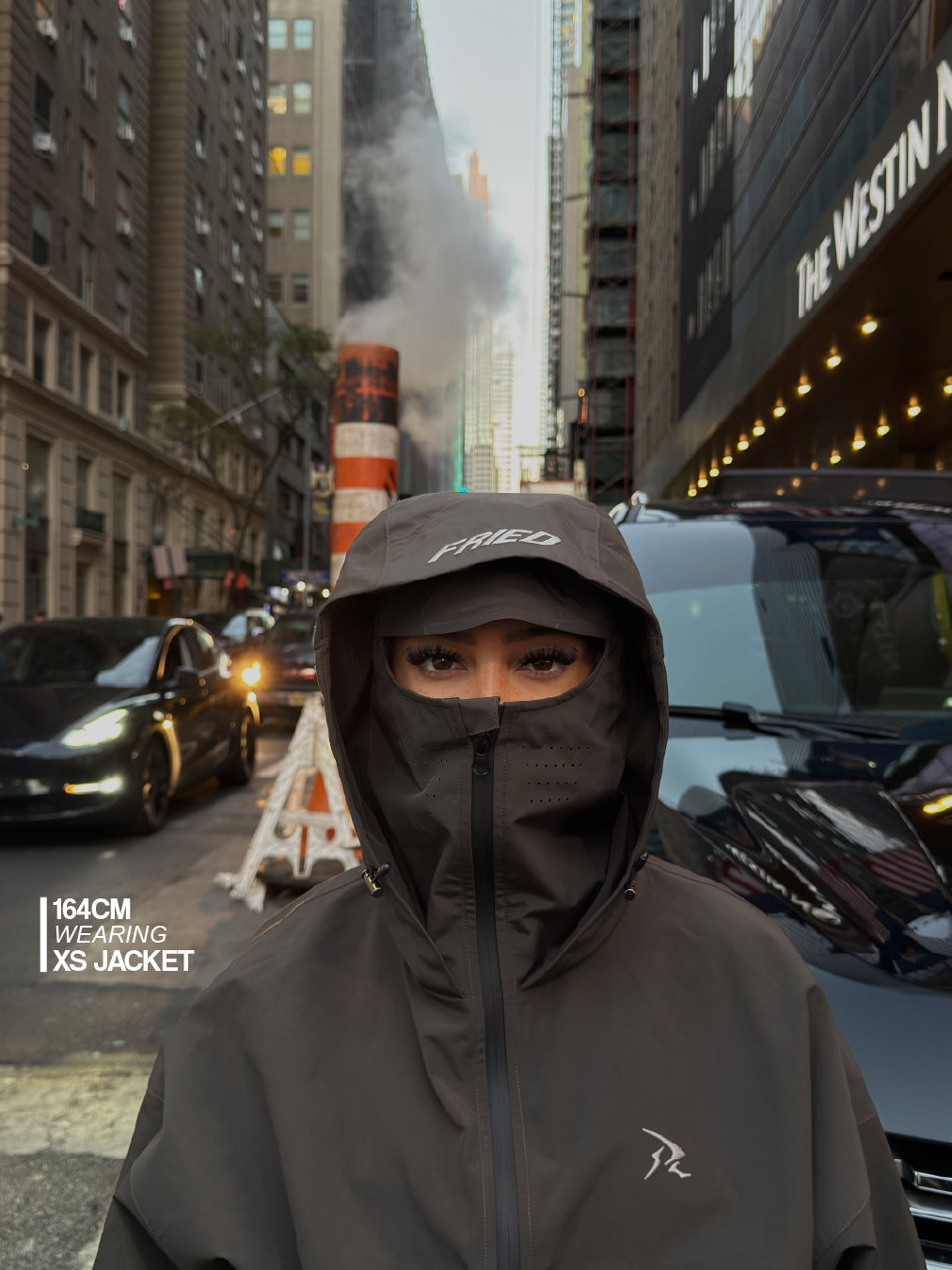 SWEATS® BALACLAVA RAIN JACKET