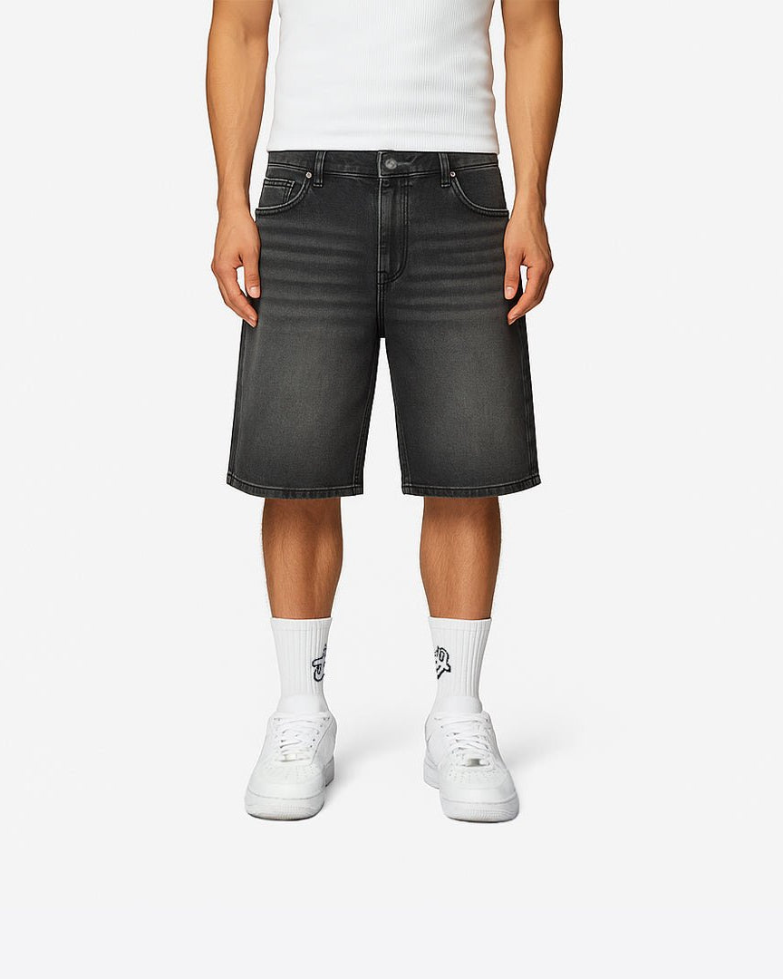 SWEATS® Denim Jorts "Phantom Black"
