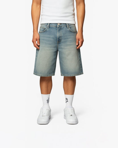 SWEATS® Denim Jorts "Sahara Sky"