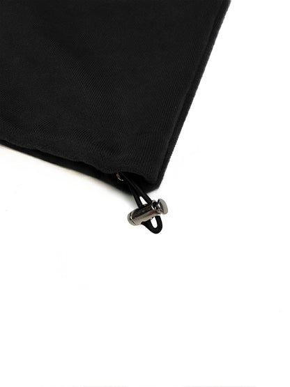 SWEATS® BLACK/GREY - OPEN LEG JOGGER