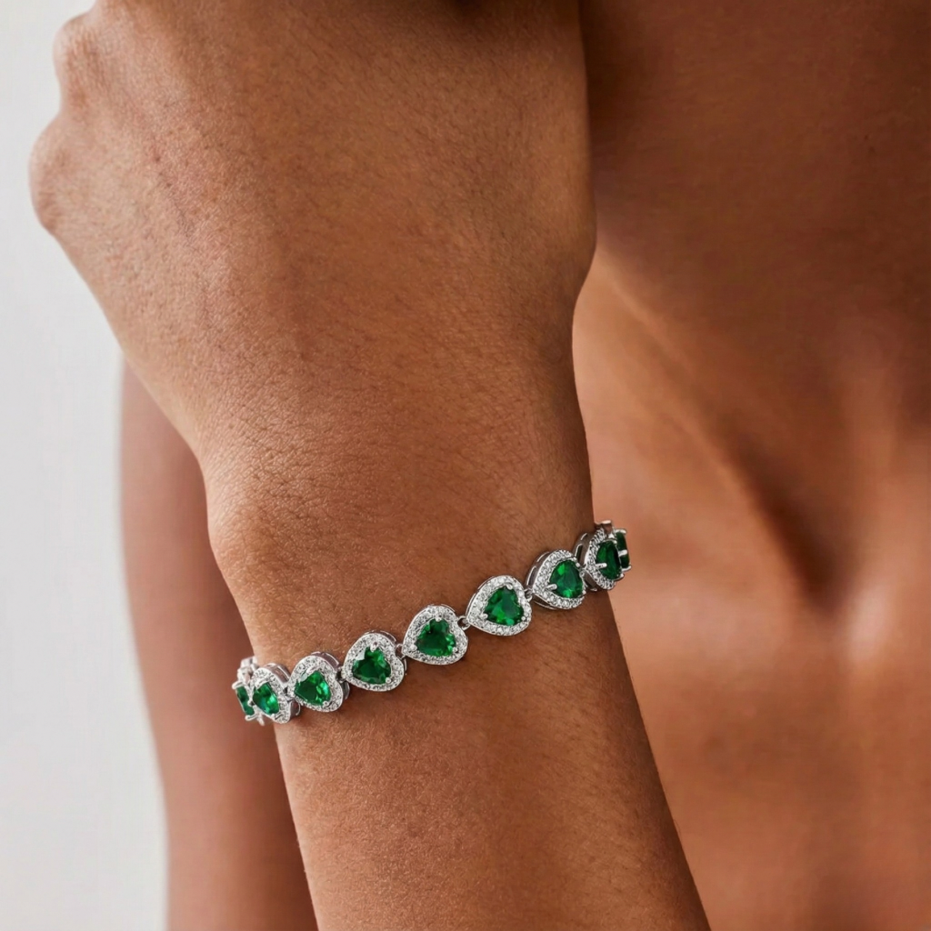 Heart Crystal Bracelets