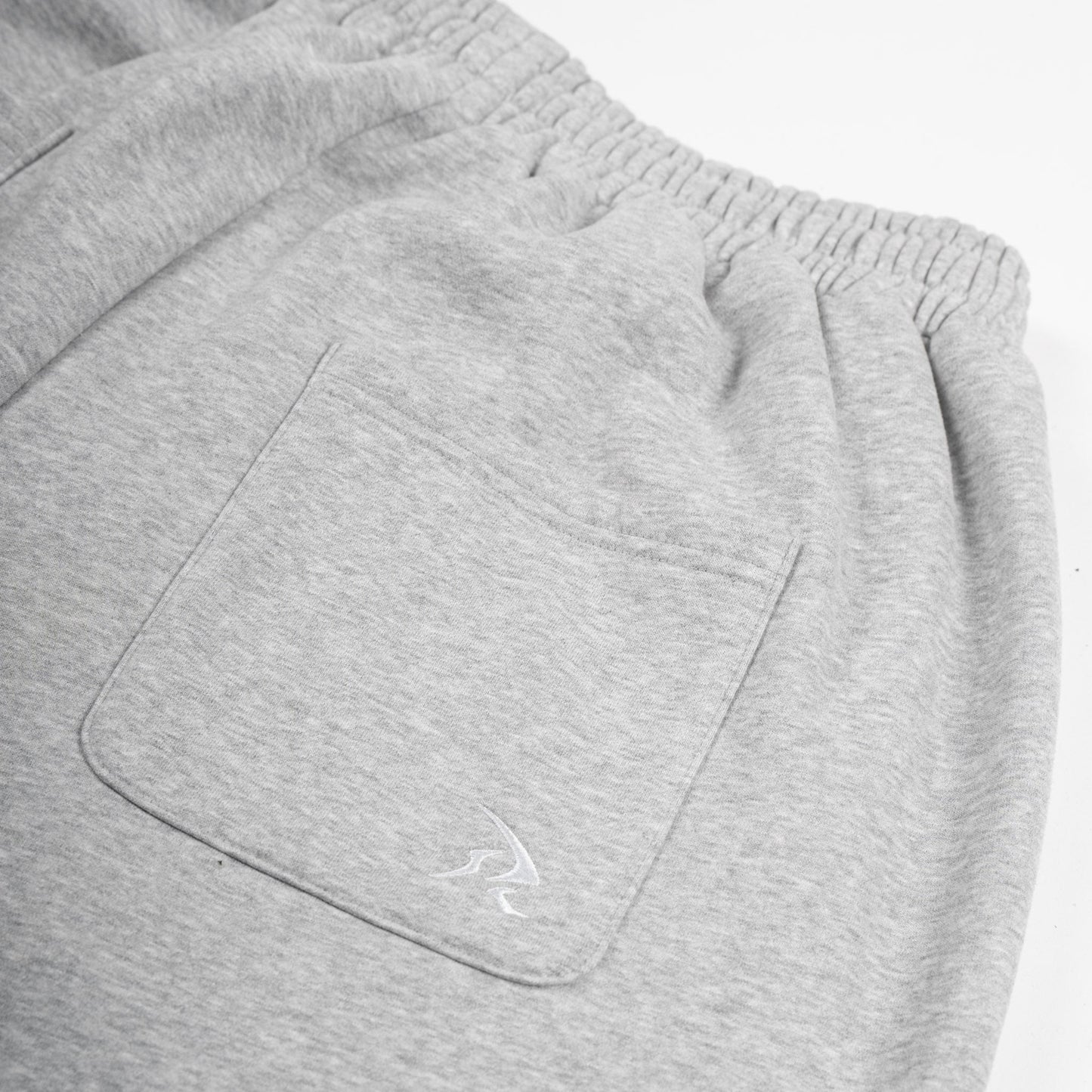 SWEATS® MELANGE GREY - OPEN LEG JOGGER