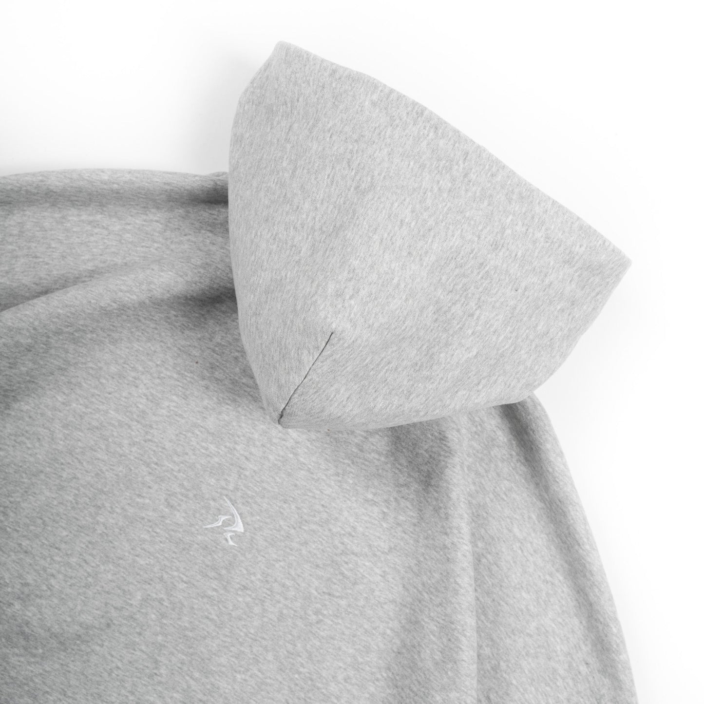 SWEATS® MELANGE GREY - BALACLAVA ZIP HOODIE