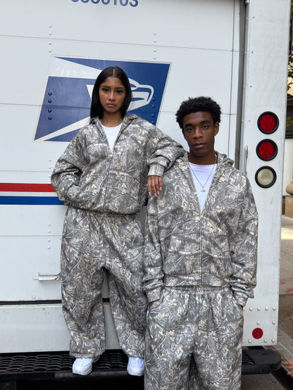 SWEATS® CAMO - BALACLAVA ZIP HOODIE