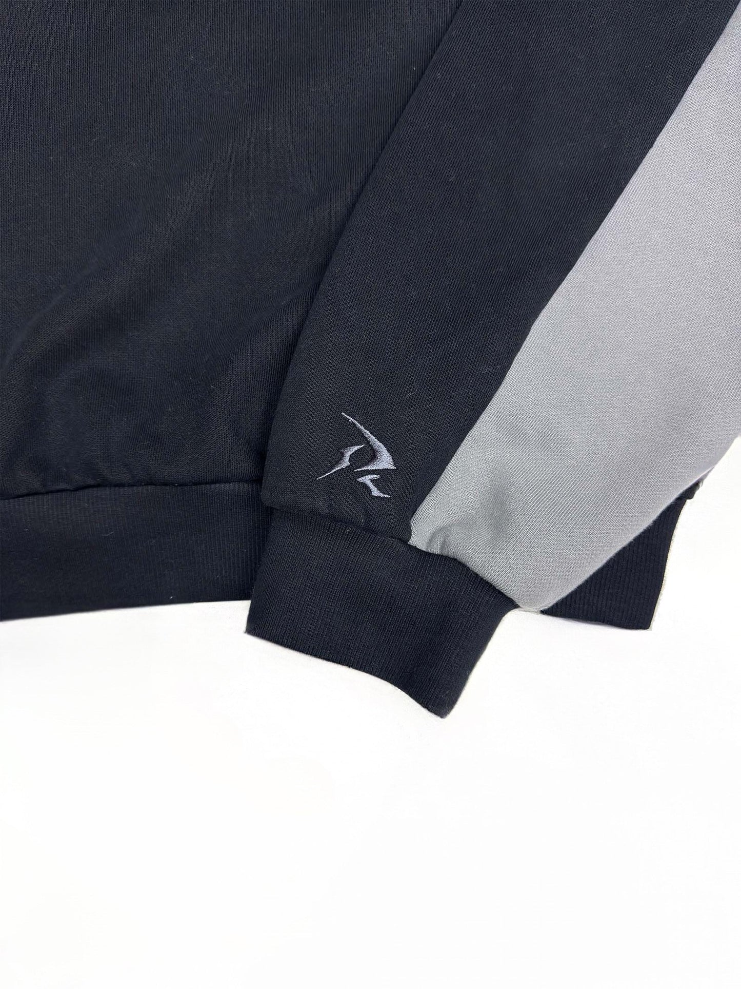 SWEATS® BLACK/GREY - BALACLAVA ZIP HOODIE